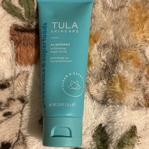 Tula Skincare So Polished Exfoliating Scrub in Blue